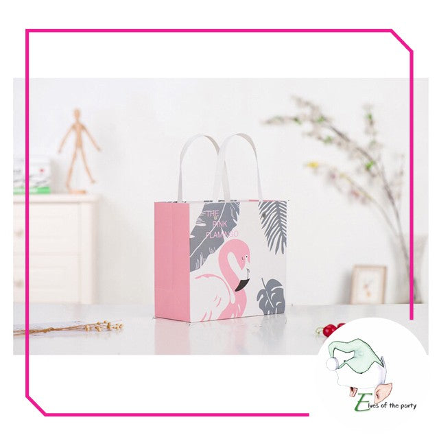Flamingo Paper Bags