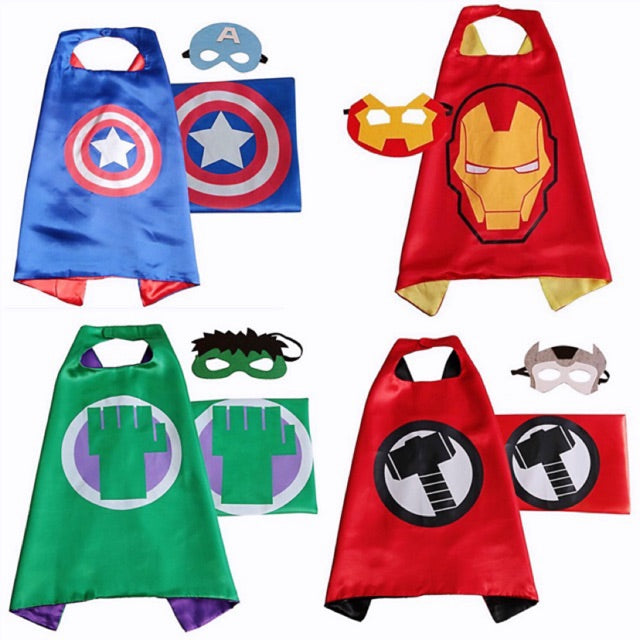 Mask and Cape Costume: Superhero