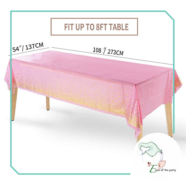 Disposable Tablecover - Confetti Tablecloth