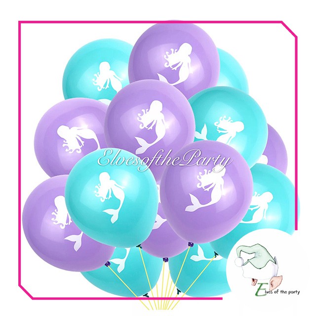 Mermaid Under the Sea Balloons