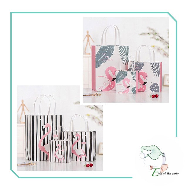 Flamingo Paper Bags