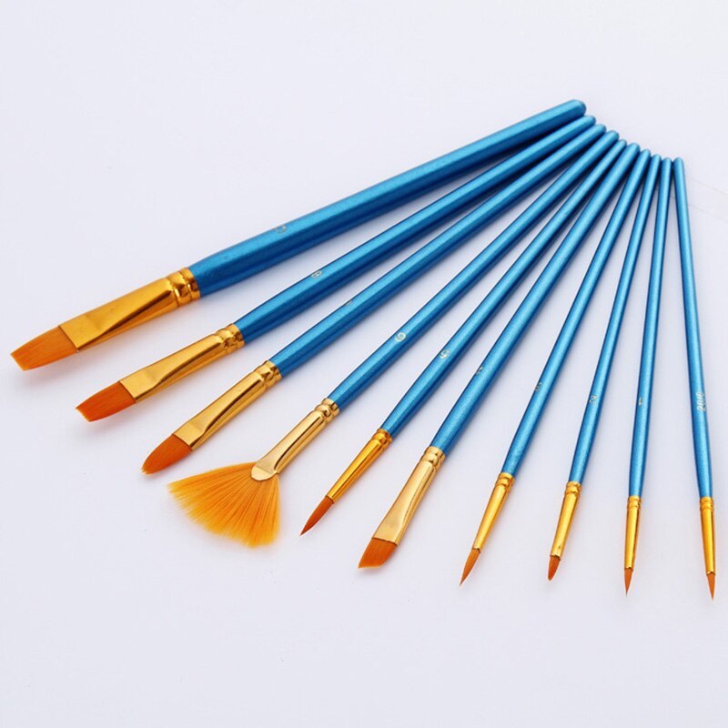 Paint Brush Sets for Acrylic Oil Watercolor Gouache Paint by Numbers