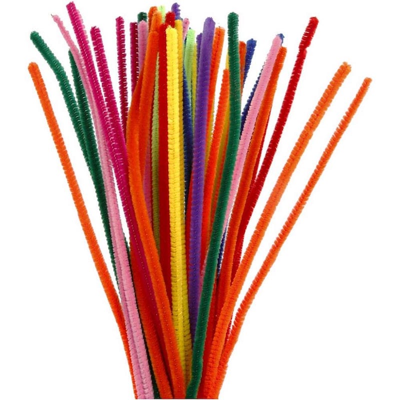 Multi-Color Chenille Stems Pipe Cleaners for Art and Craft Projects