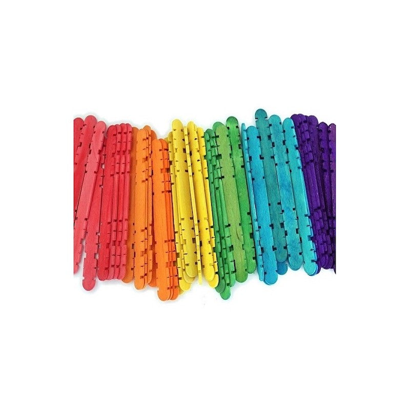 Popsicle Sticks for Kids' Art, DIY Projects, Home Classroom Craft Supplies