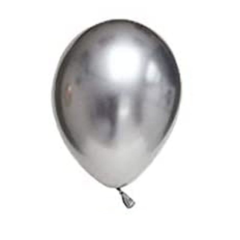 12" Chrome Balloons (5pcs)