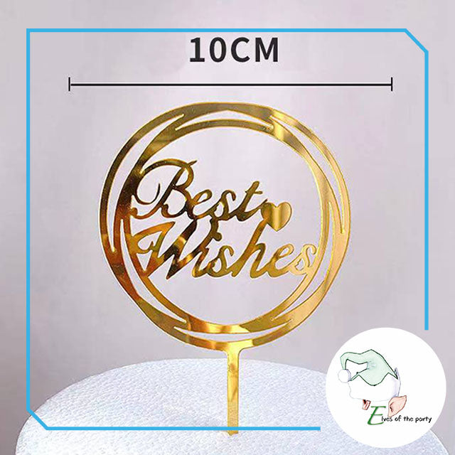 Acrylic Cake Topper : Bride To Be