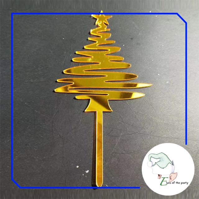 Acrylic Cake Topper : Merry Christmas