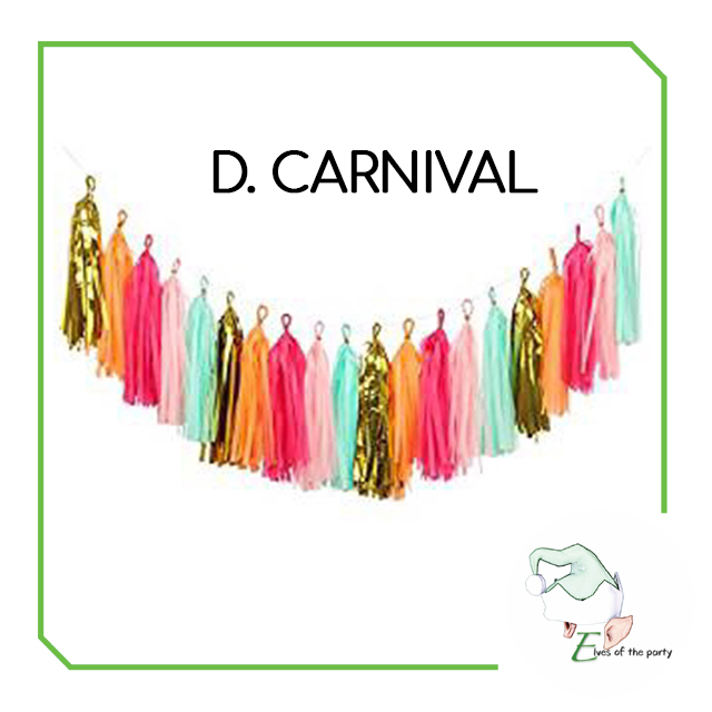 Paper Tassel Garland Set