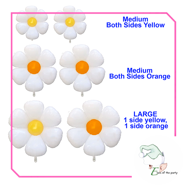 Foil Balloons : Daisy Flower