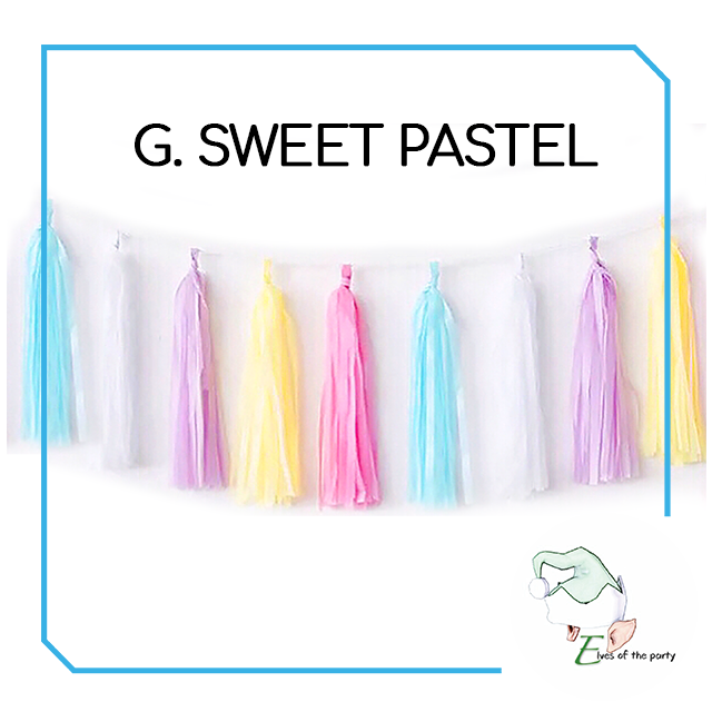 Paper Tassel Garland Set