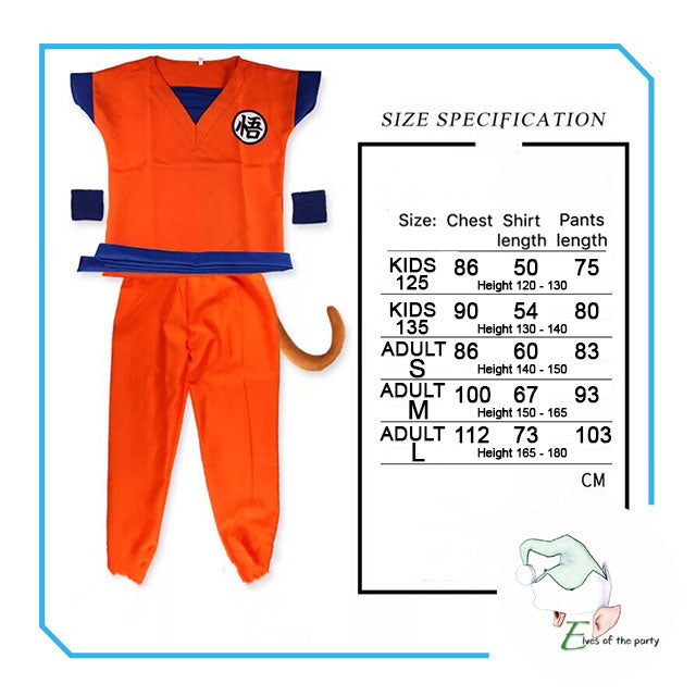 Dragon Ball Z Costume