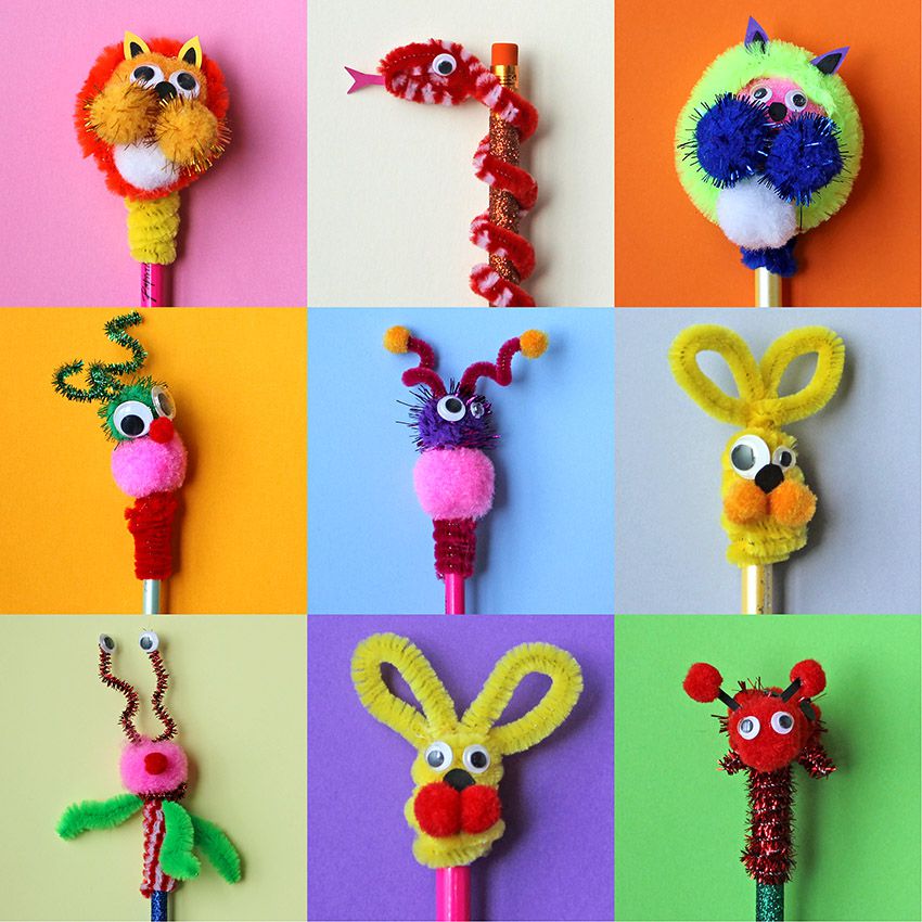 Multi-Color Chenille Stems Pipe Cleaners for Art and Craft Projects