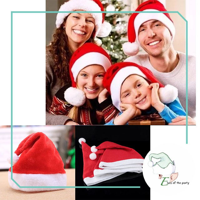 Christmas Santa Hat - Plush