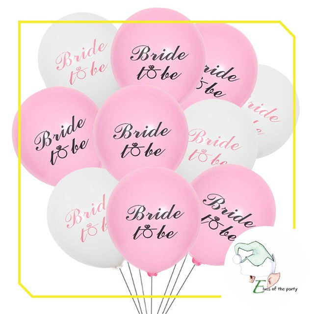 Bride To Be / Bridal Shower / Bachelorette Party Props, Balloons and Cake Topper