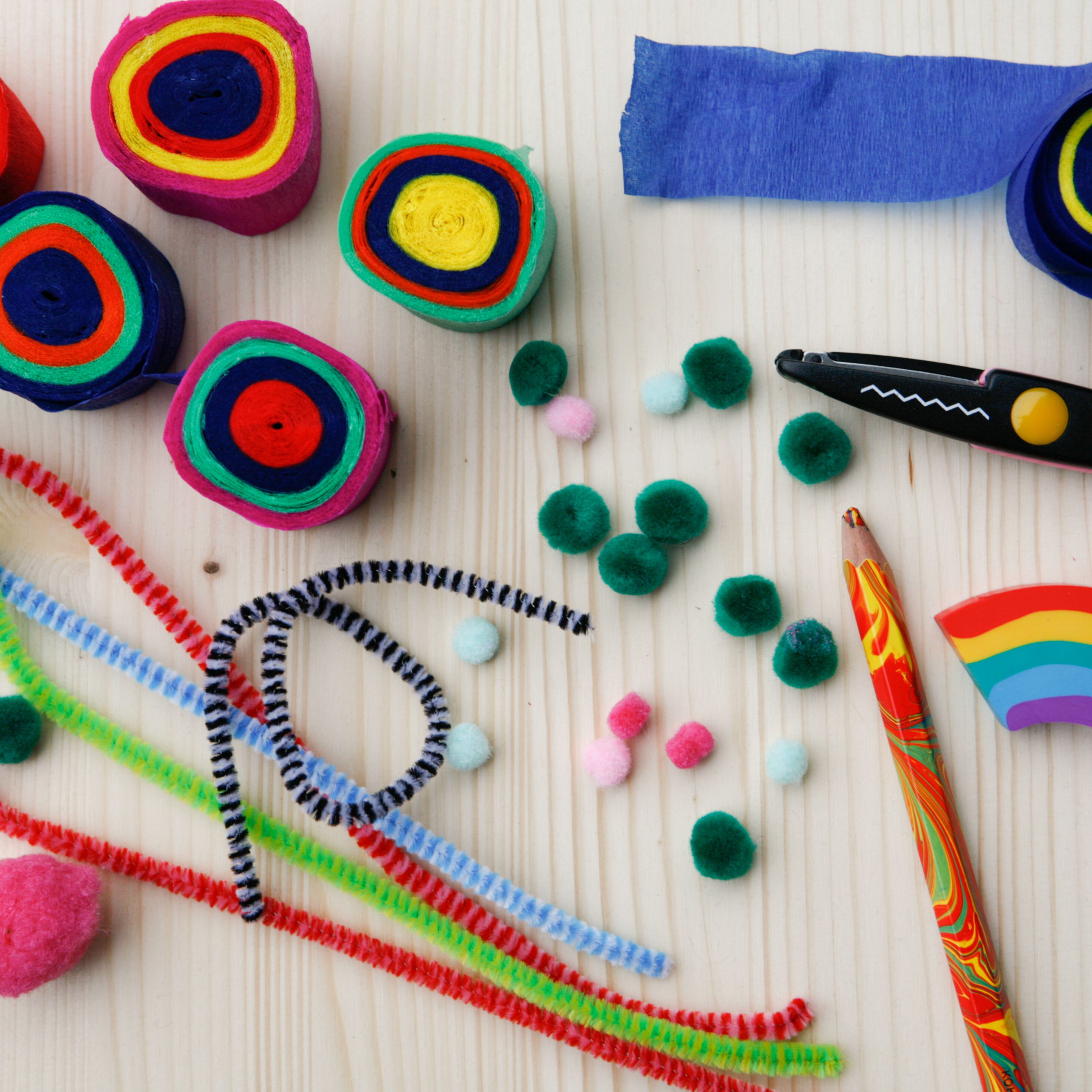 Multi-Color Chenille Stems Pipe Cleaners for Art and Craft Projects