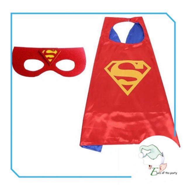 Mask and Cape Costume: Superhero