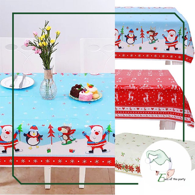 Disposable Tablecover - Christmas