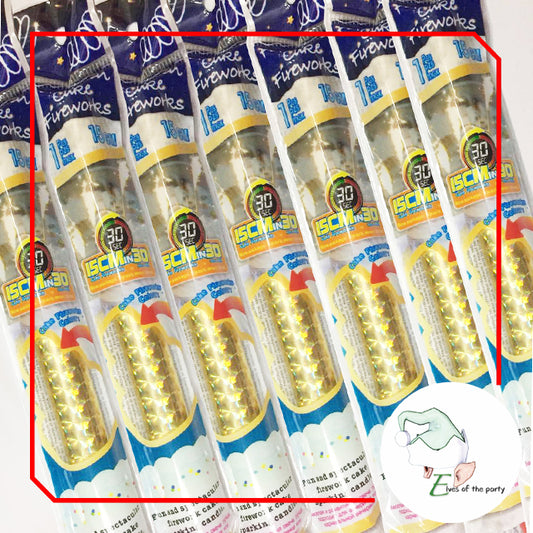 Candles: Smokeless Sparkling Fountain Candles