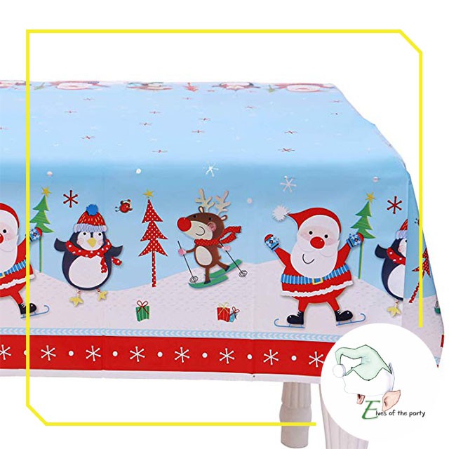 Disposable Tablecover - Christmas