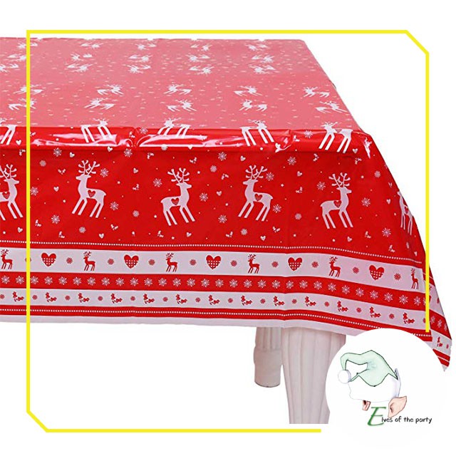 Disposable Tablecover - Christmas