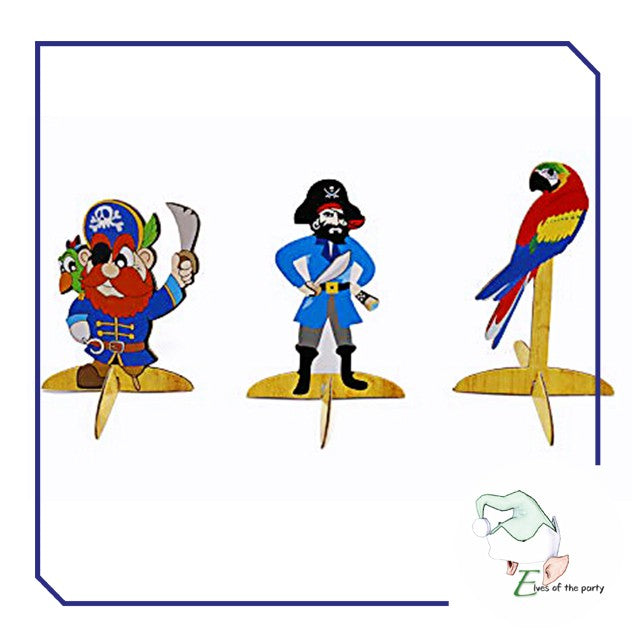 Pirate Ship Cupcake / Dessert Stand