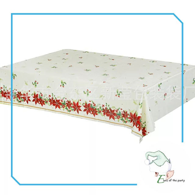 Disposable Tablecover - Christmas