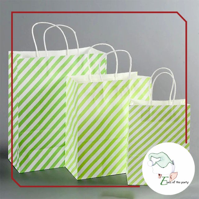 Stripes Gift Bag (Pack of 12)