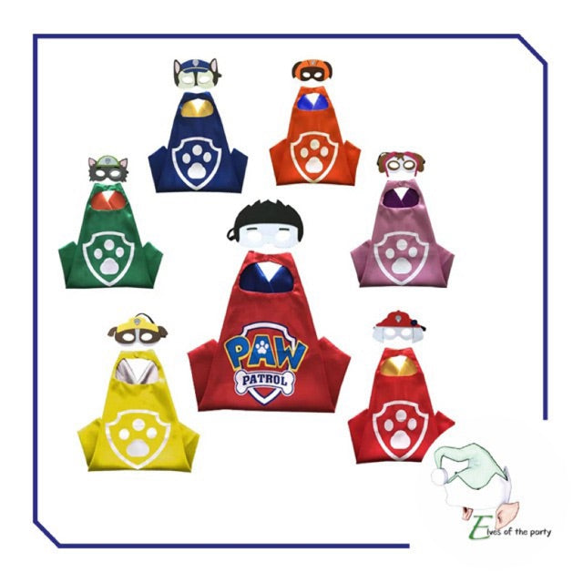 Mask and Cape Costume: Paw Patrol