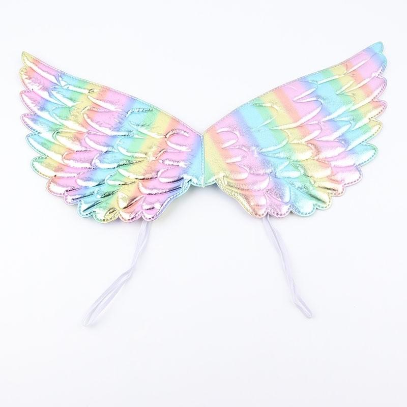 Unicorn Headband and Rainbow Wings Set Halloween Costume